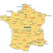 Cartina francia