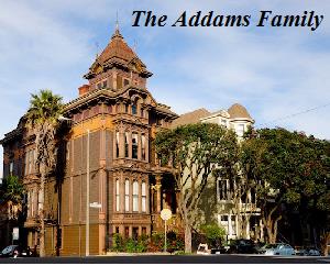 Addams family castle